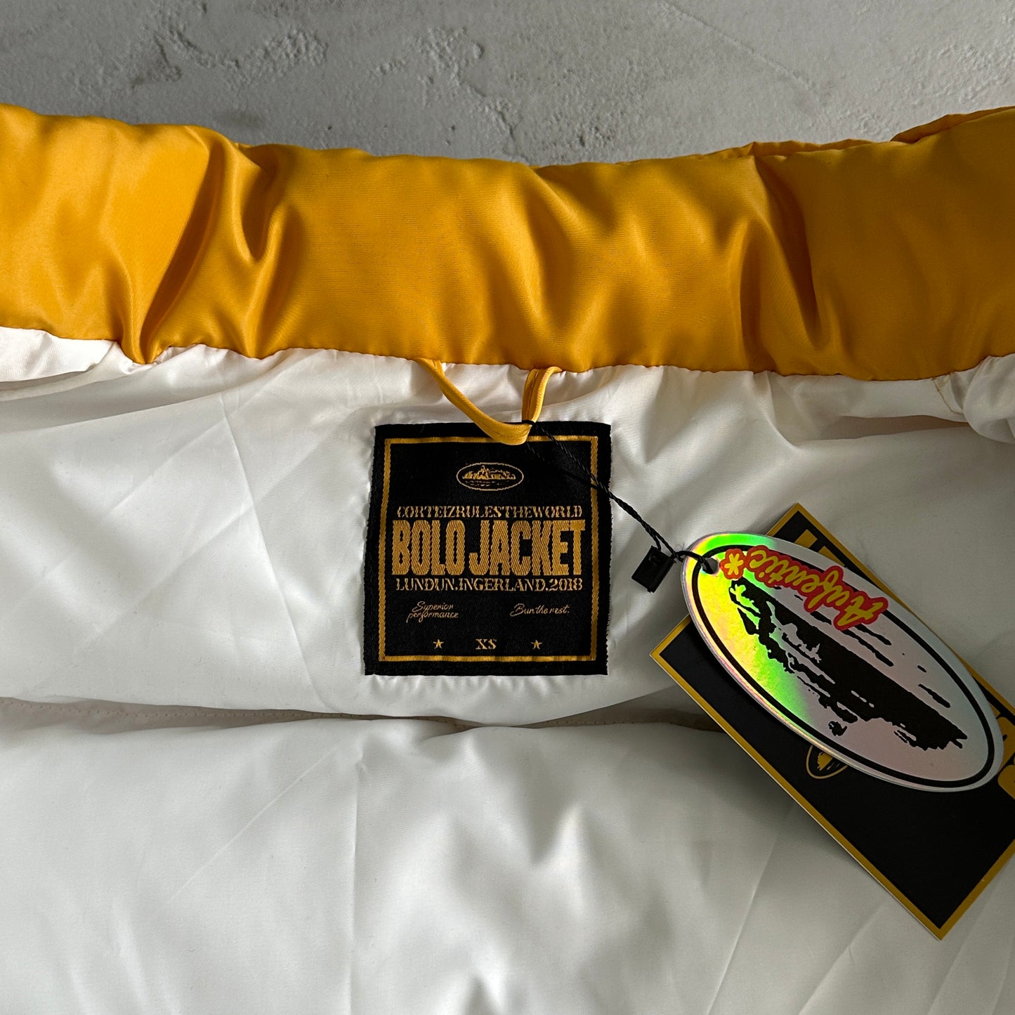 Chaqueta Bolo | Yellow