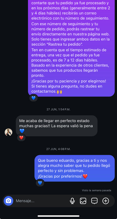 Reseña de cliente