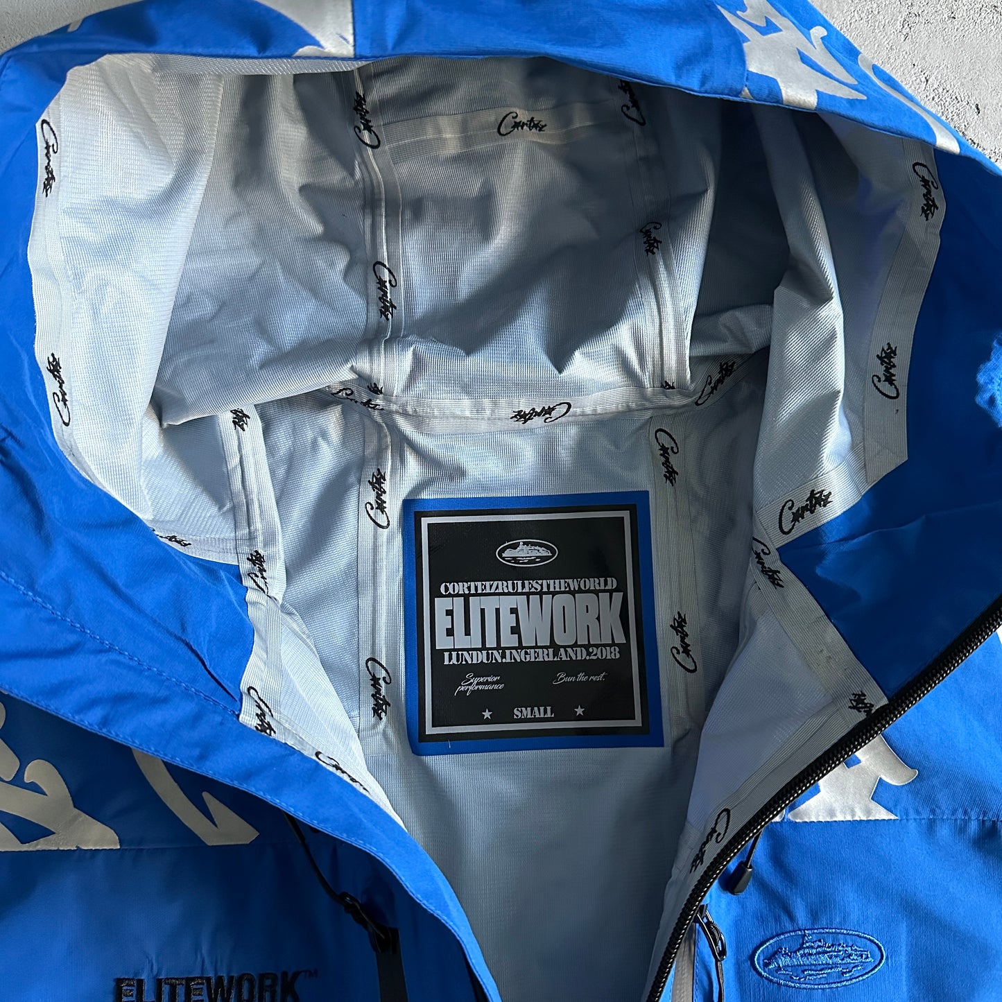 Chaqueta Elitework shell jacket | Blue