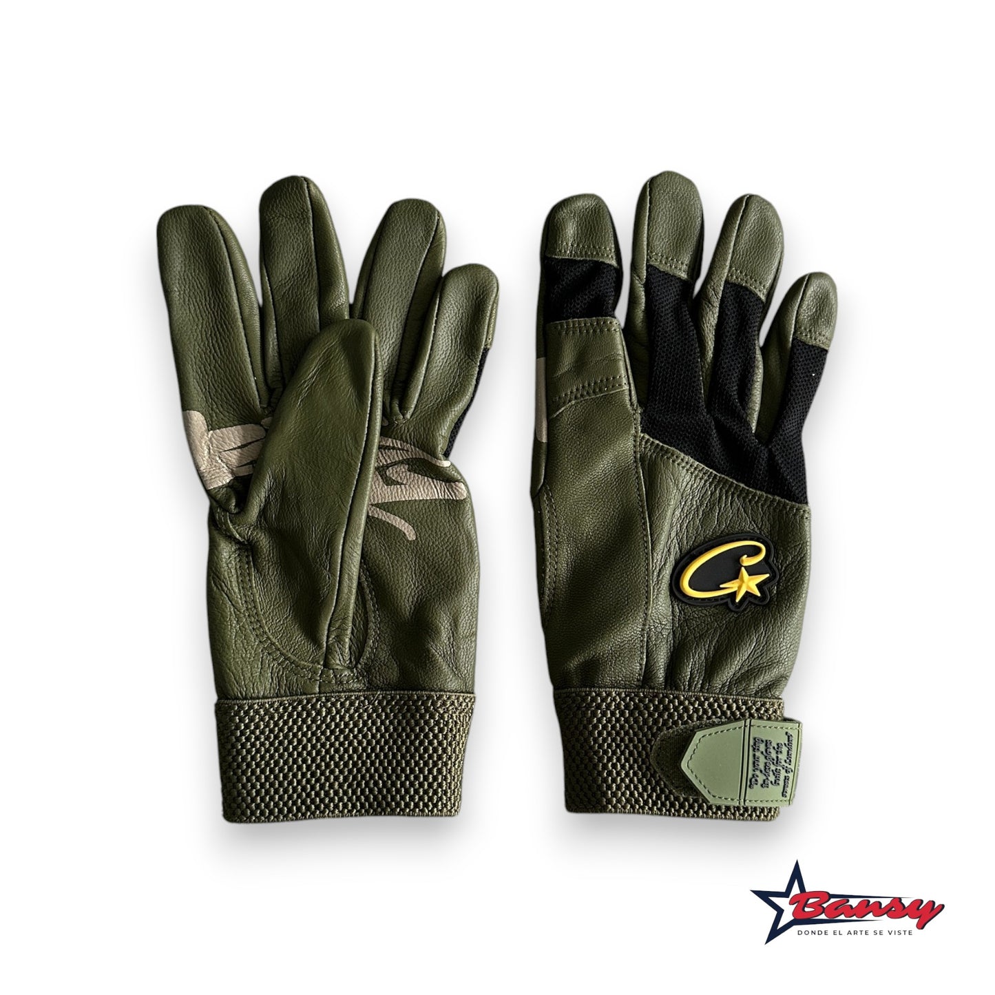 Guantes de Cuero Corteiz