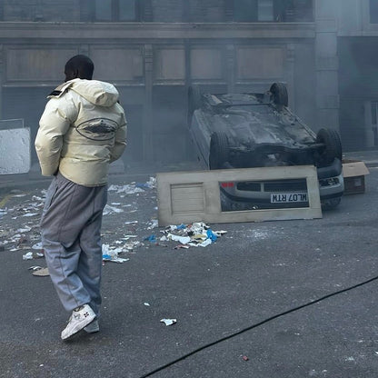 Chaqueta bolo B.I.G| White