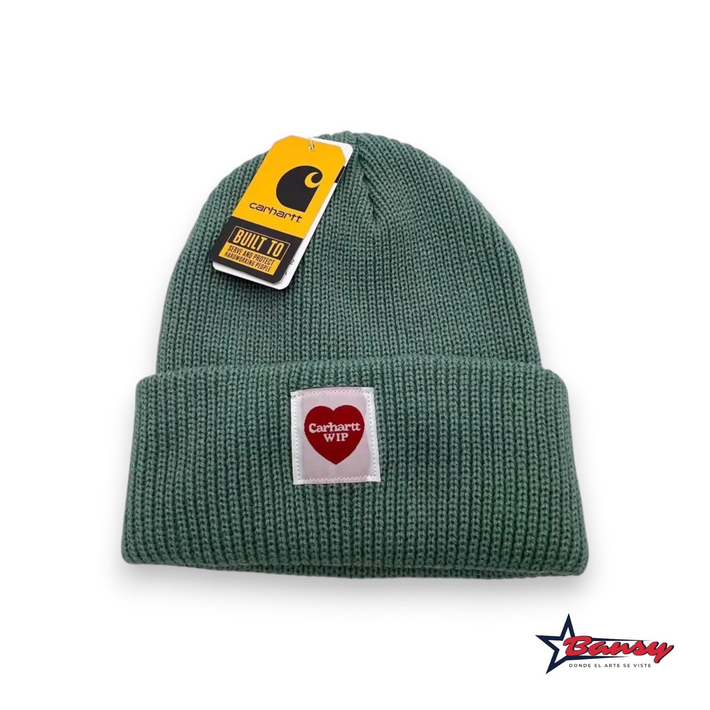 Gorro de Lana Carhartt Amor Rayas Hexagonal