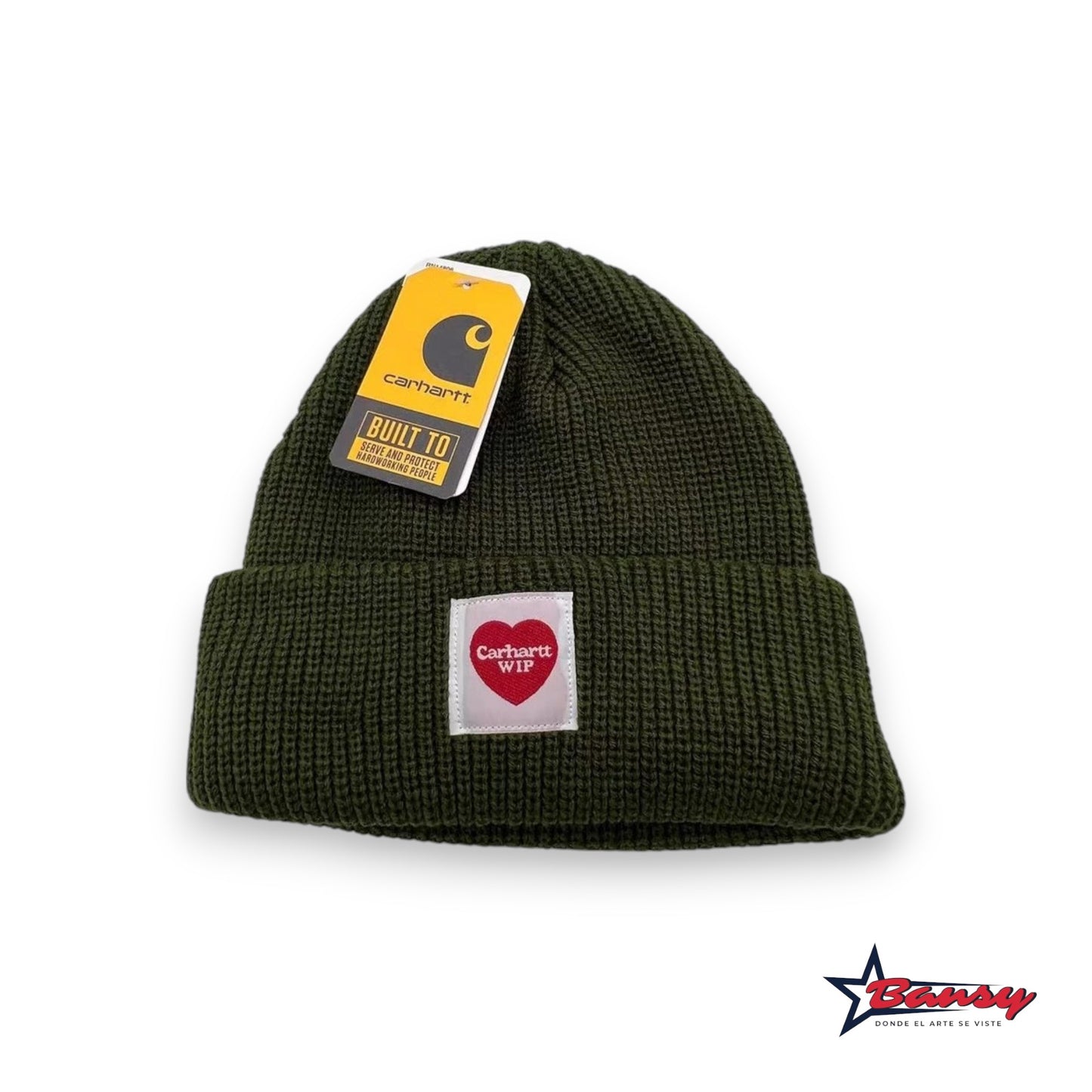 Gorro de Lana Carhartt Amor Rayas Hexagonal
