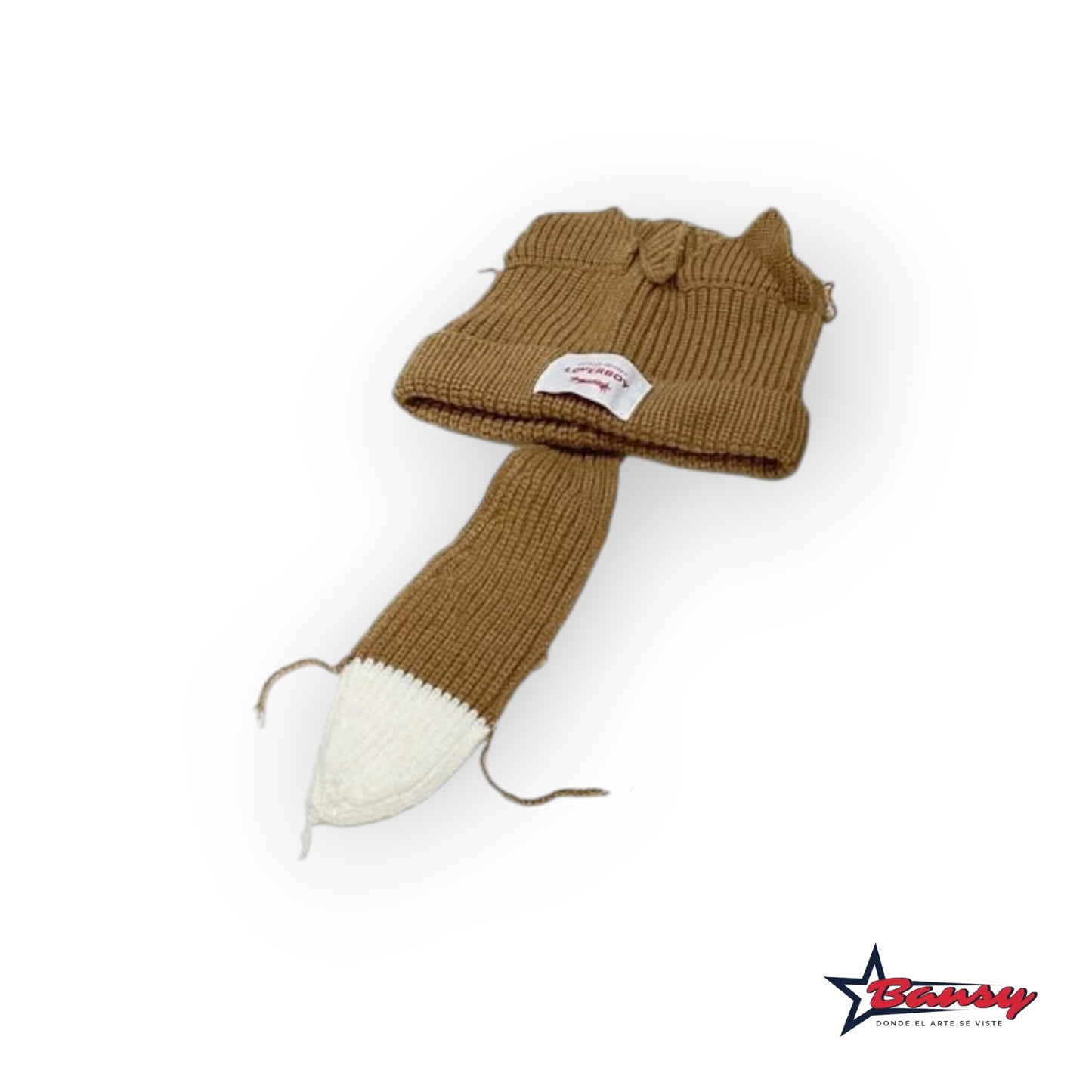 Gorro Tejido con Cola Loverboy