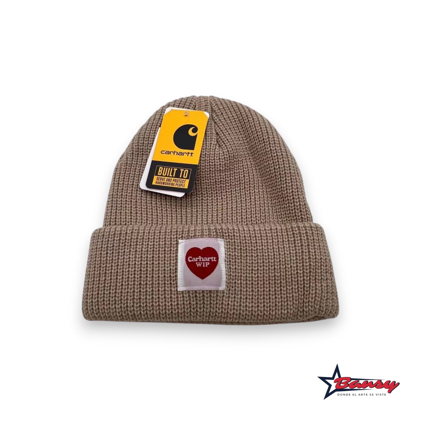 Gorro de Lana Carhartt Amor Rayas Hexagonal