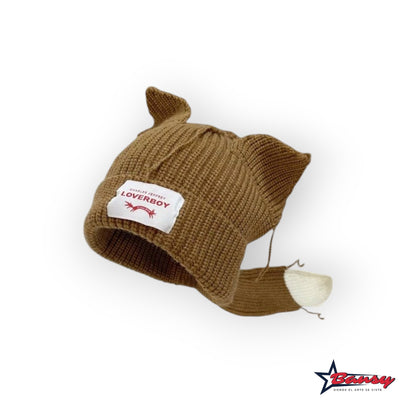 Gorro Tejido con Cola Loverboy