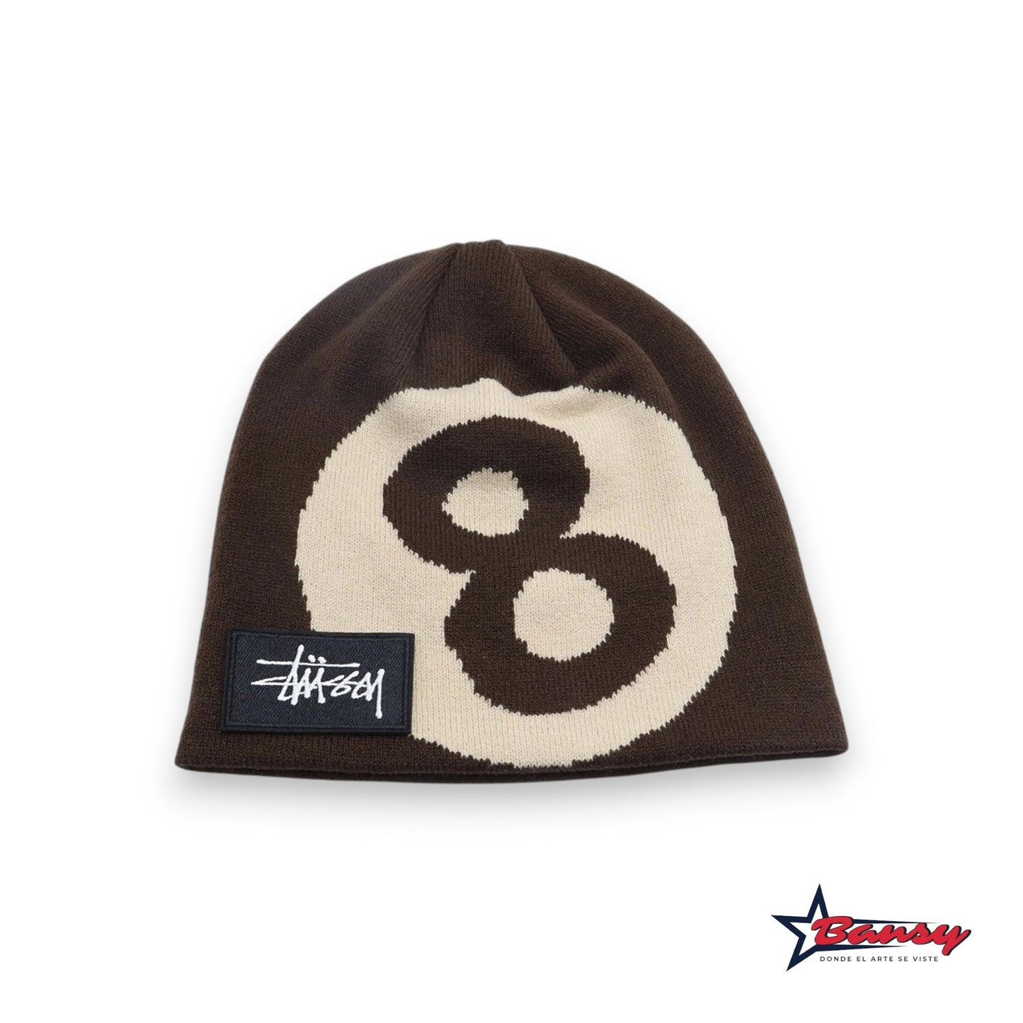 Gorro de lana Stussy Bola 8 Jacquard