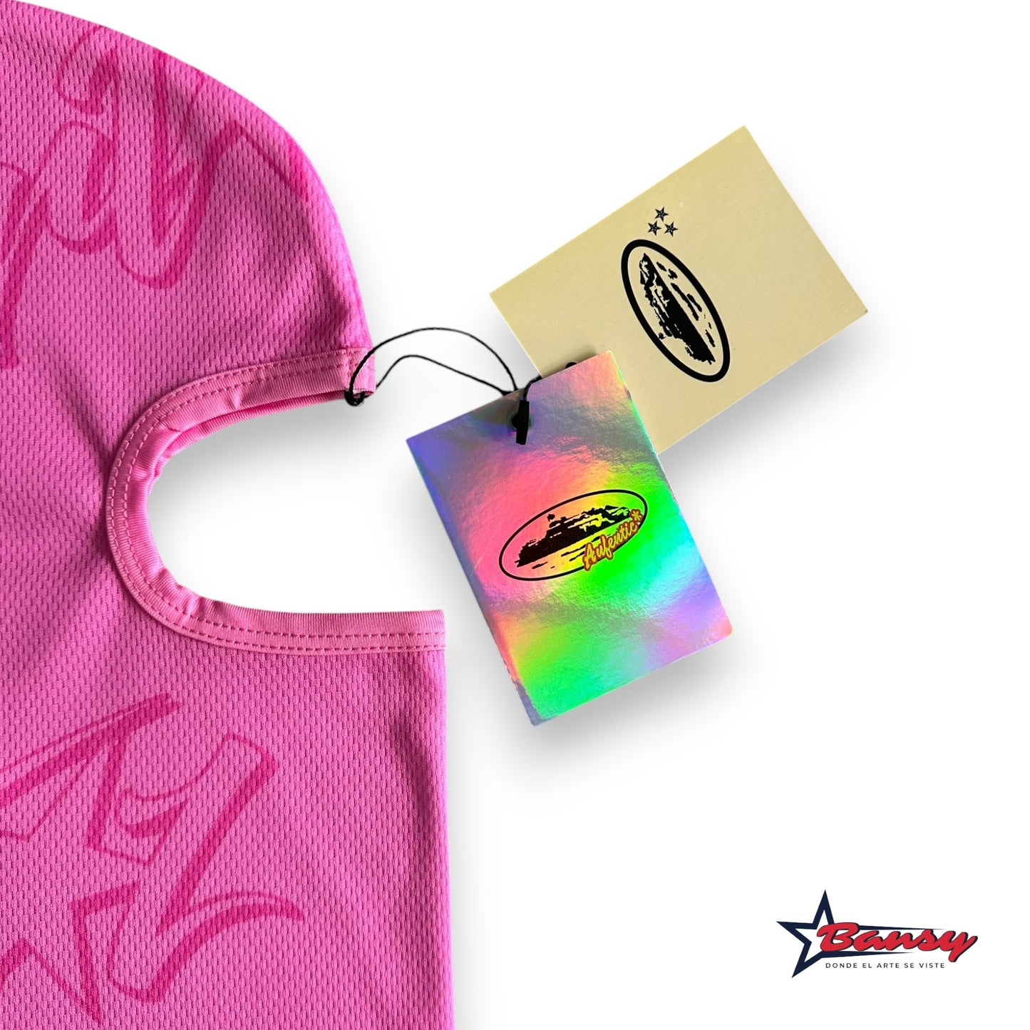 Pasamontañas Alcatraz Pink Corteiz